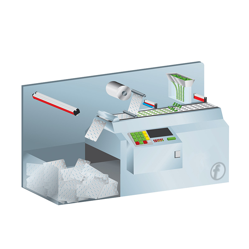 Application industrielle : Mes blisters se remplissent mal et se contaminent